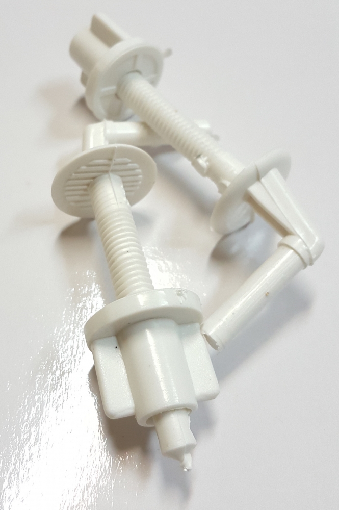 klozet kapak montaj seti plastik alttan vidalı