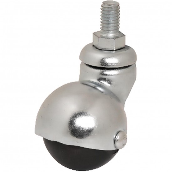 Küre 40mm vidalı mat bilyalı tekerlek