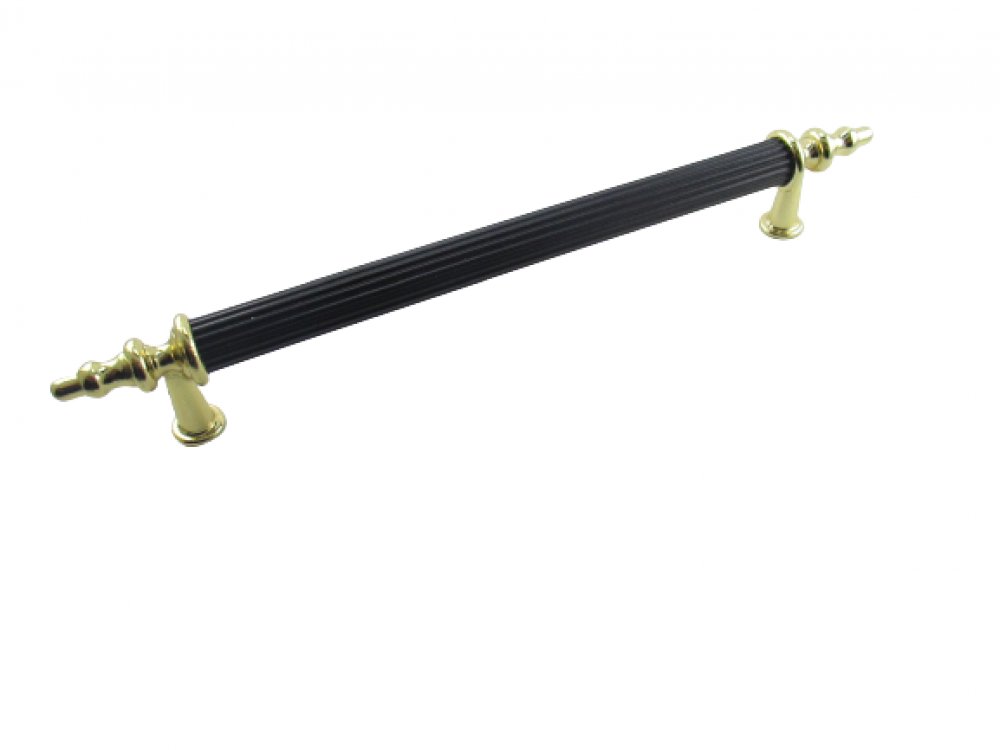 Esila kulp siyah-altın 160mm